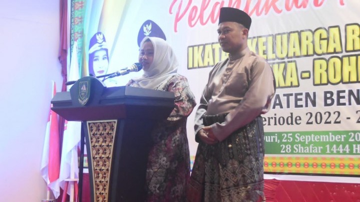 IKA Rohil di Bengkalis Diinginkan Bupati Kasmarni Selalu Solid