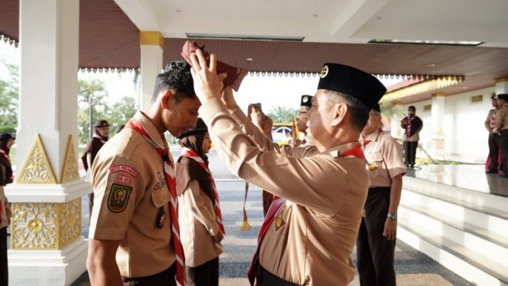 Kontingen Pramuka Riau Ikuti Peran Saka Nasional 2022 Kontingen Pramuka Riau Ikuti Peran Saka Nasional 2022
