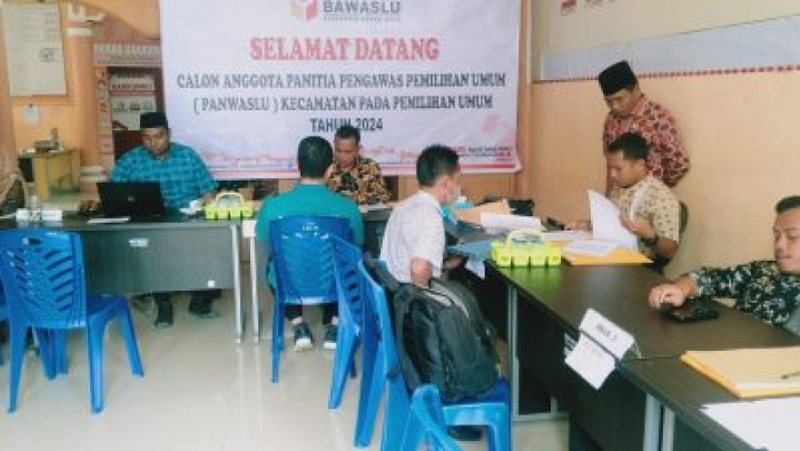 Bawaslu Rohul Terima 291 Berkas Pelamar Panwascam