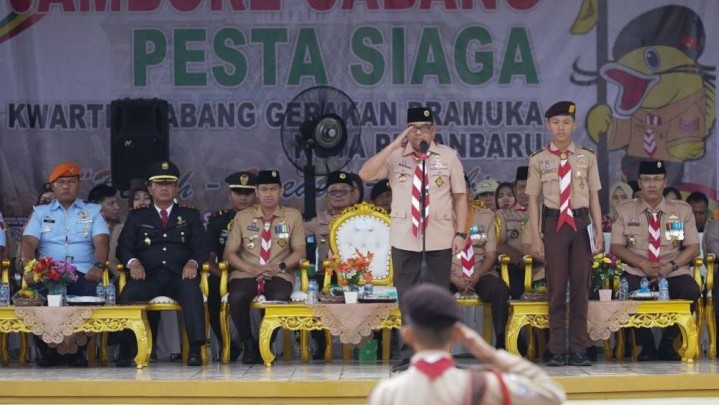Peringatan Hari Pramuka, Wagubri: Bentuk Insan Pramuka yang Berkarakter Peringatan Hari Pramuka, Wagubri: Bentuk Insan Pramuka yang Berkarakter