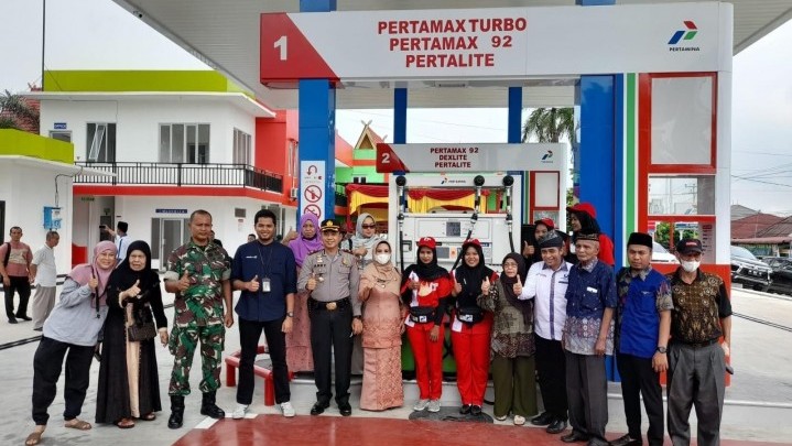 SPBU Tertua di Pekanbaru Kembali Beroperasi SPBU Tertua di Pekanbaru Kembali Beroperasi