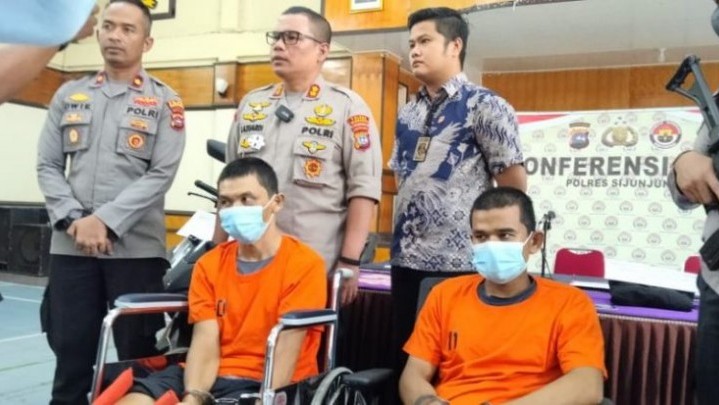 Polres Sijunjung Ringkus Penjambret Istri Wakapolres Solok Polres Sijunjung Ringkus Penjambret Istri Wakapolres Solok