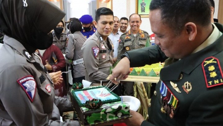 Dandim 0322/Siak Tegaskan Selalu Solid dengan Polri