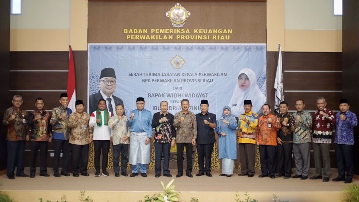 Bupati HM Wardan Berharap Kerja Sama Berlanjut dengan Kepala BPK Perwakilan Riau yang Baru