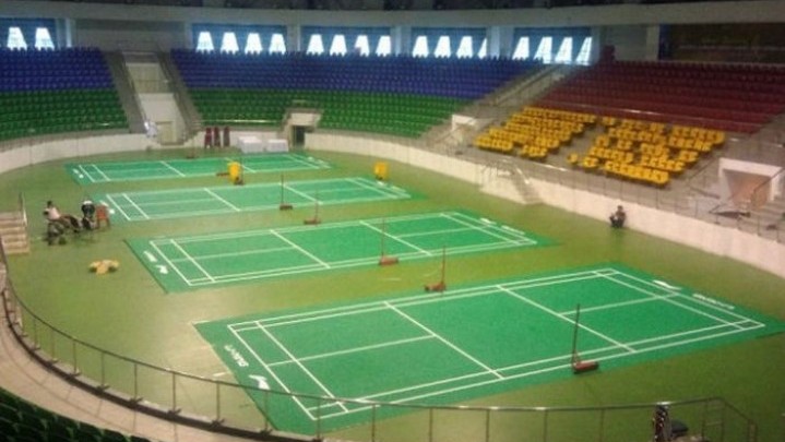 Ini Eks Venue PON Riau 2012 yang Mulai Diperbaiki