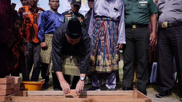 Masjid Baru Dibangun, Masyarakat Bukit Batu Bengkalis Diminta Perannya Masjid Baru Dibangun, Masyarakat Bukit Batu Bengkalis Diminta Perannya