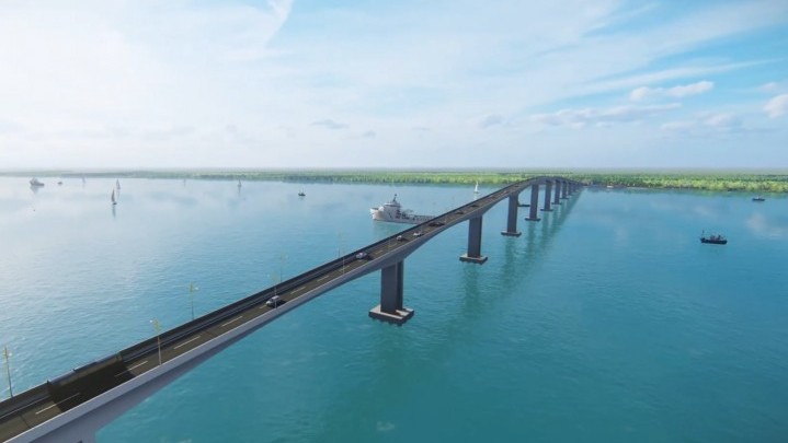 Ini Penampakan Desain Jembatan Penghubung Bengkalis-Kepulauan Meranti Ini Penampakan Desain Jembatan Penghubung Bengkalis-Kepulauan Meranti