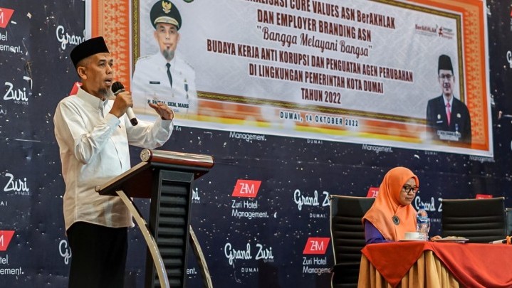 Wako Dumai Tegaskan Peran Pelayanan ASN Wako Dumai Tegaskan Peran Pelayanan ASN