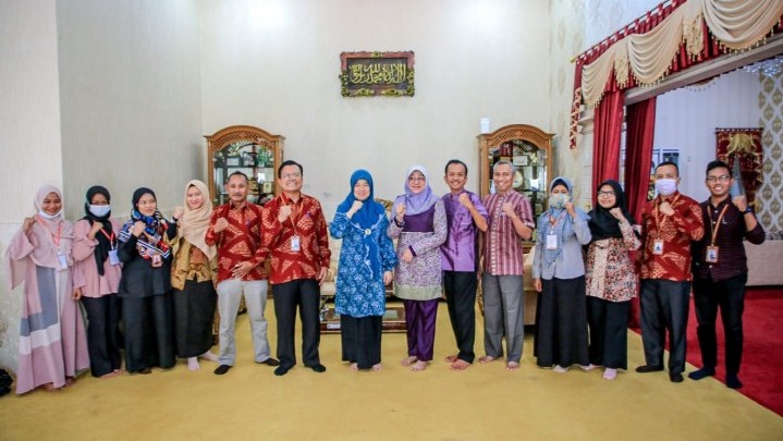 Rumah Wali Kota Dumai Didatangi Petugas Pendataan Awal Regsosek