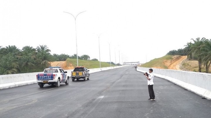 Akhir Bulan Ini Tol Pekanbaru-Bangkinang Mulai Dibuka