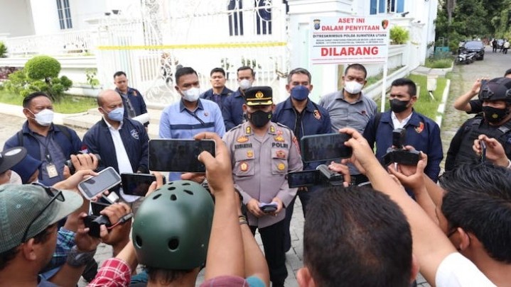 Rumah Bos Judi Online Senilai Rp 30 Miliar Disita Polda Sumut