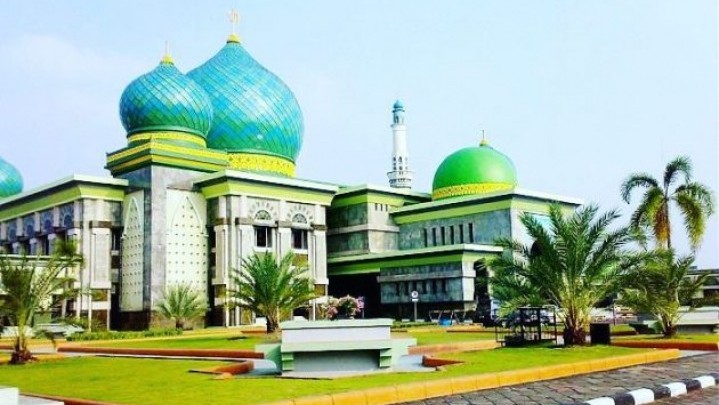 Akhir Tahun Pemasangan Payung Elektrik Masjid Raya An-Nur Riau Rampung Akhir Tahun Pemasangan Payung Elektrik Masjid Raya An-Nur Riau Rampung