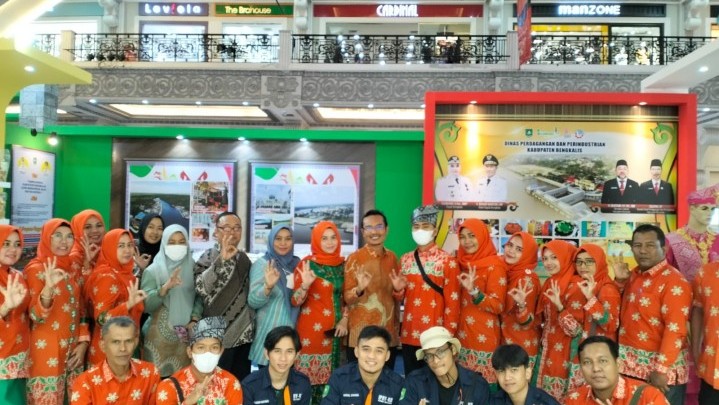 Makanan dan Kerajinan Tangan Bengkalis Ramaikan Gebyar Pameran Industri Jogja
