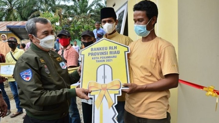 Empat Tahun, 3.925 RLH Dibangun di Riau