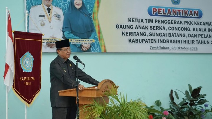 Bupati HM Wardan Ingatkan TP PKK Pahami 10 Pokok Program Kerja