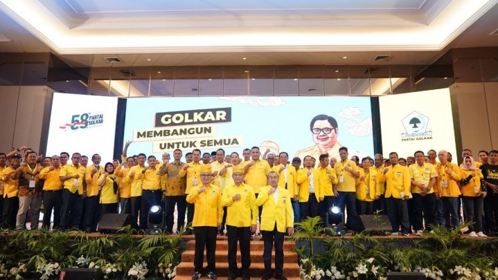 Kumpulkan Fungsionaris, Partai Golkar Riau Menuju Kemenangan Pemilu 2024