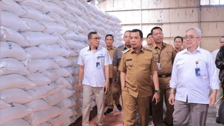Seperti Ini Ketersediaan Beras di Pekanbaru