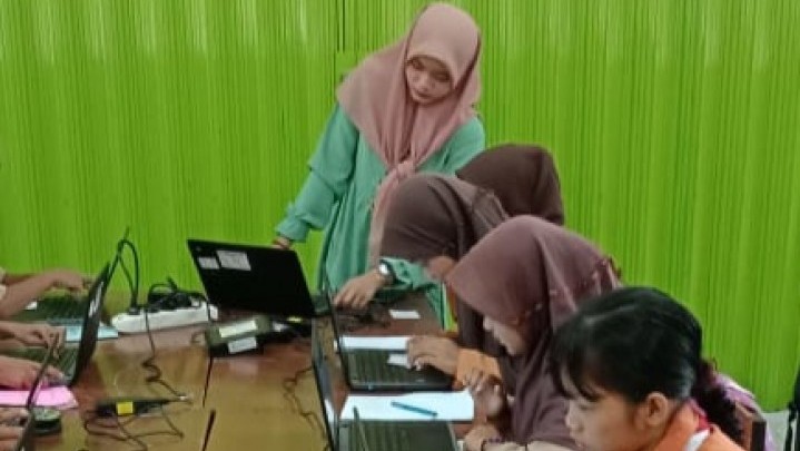 ANBK Di UPT SDN 008 Gunung Mulya Kecamatan Gunung Sahilan Berjalan Lancar