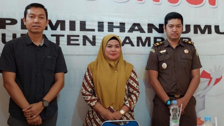 Terima Silaturahmi Kasi Intel Kejari, Begini Harapan KPU Kampar