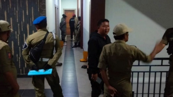 Satpol- PP Kepulauan Meranti Gelar Operasi Pekat, 6 Pasangan Muda-mudi Terjaring