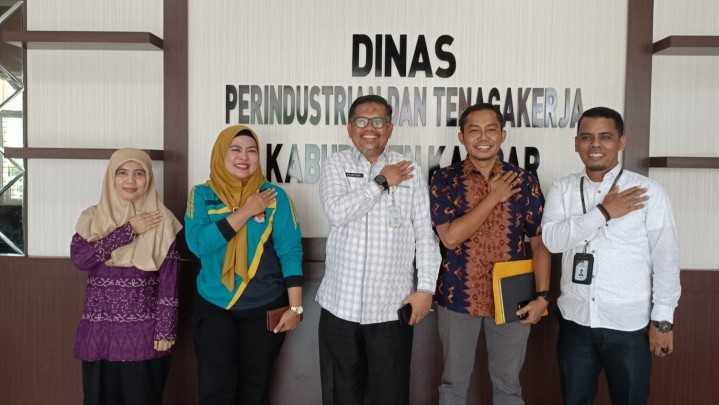 Permudah Tenaga Kerja Salurkan Hak Pemilu, KPU Kampar Koordinasi dengan Disnaker Permudah Tenaga Kerja Salurkan Hak Pemilu, KPU Kampar Koordinasi dengan Disnaker