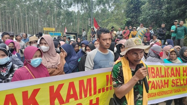 Puluhan Tahun Diabaikan RAPP, Warga Subarak Demo dan Ancam Duduki Lahan Puluhan Tahun Diabaikan RAPP, Warga Subarak Demo dan Ancam Duduki Lahan