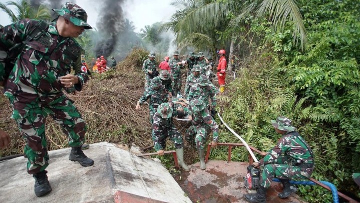 Bupati HM Wardan Senang Ada Pelatihan Penanggulangan Karhutla di Inhil Bupati HM Wardan Senang Ada Pelatihan Penanggulangan Karhutla di Inhil