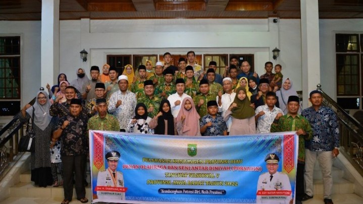 Porsadin 2022 di Bandung, Riau Diperkuat 61 Orang Porsadin 2022 di Bandung, Riau Diperkuat 61 Orang