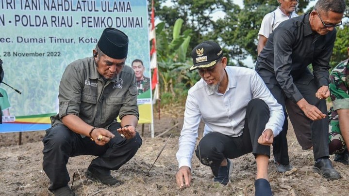 Wako Paisal Berharap Kesejahteraan Petani Dumai Meningkat Wako Paisal Berharap Kesejahteraan Petani Dumai Meningkat