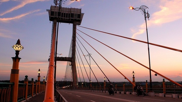 Khusus untuk Tamu dan Peserta Tour de Siak, Lift Jembatan Sultanah Dibuka