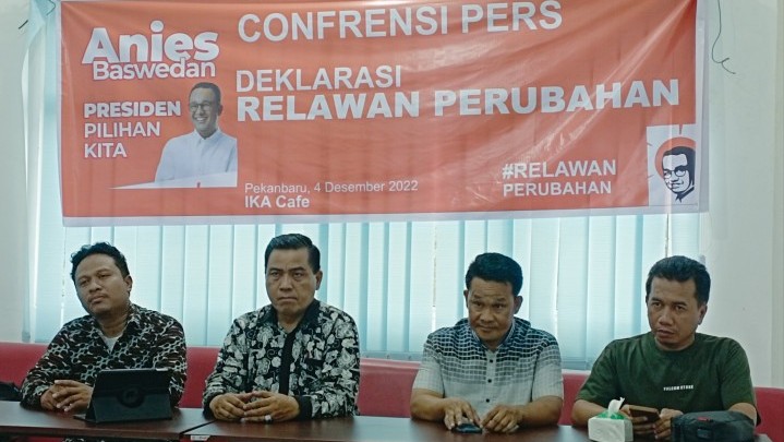 Akan Dihadiri Langsung Anies Baswedan, Besok Relawan Perubahan Riau Deklarasi Akan Dihadiri Langsung Anies Baswedan, Besok Relawan Perubahan Riau Deklarasi
