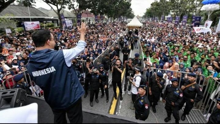 Dinilai Kampanye, Anies Baswedan Dilaporkan ke Bawaslu Dinilai Kampanye, Anies Baswedan Dilaporkan ke Bawaslu