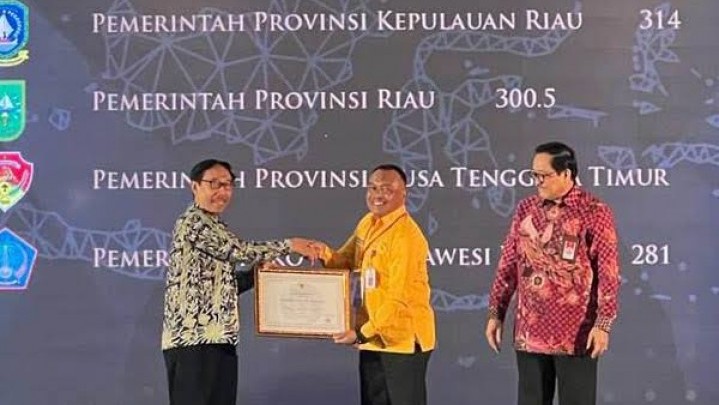 Pemprov Riau Diberi Anugerah Meritokrasi, Ini Alasannya