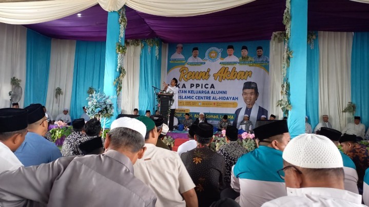 UAS dan Ribuan Alumni PPICA Hadiri Reuni Akbar, Kumpulkan Dana Ratusan Juta Rupiah