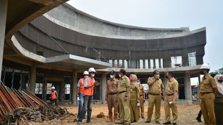 Seperti Ini Progres Pembangunan Gedung Riau Creative Hub di Pekanbaru Seperti Ini Progres Pembangunan Gedung Riau Creative Hub di Pekanbaru