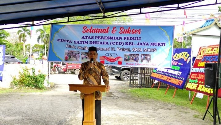 Program Cinta Yatim Dhuafa Kini Ada di Kota Dumai