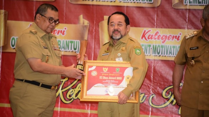 Pemkab Bengkalis Terbaik I KI Provinsi Riau Award 2022