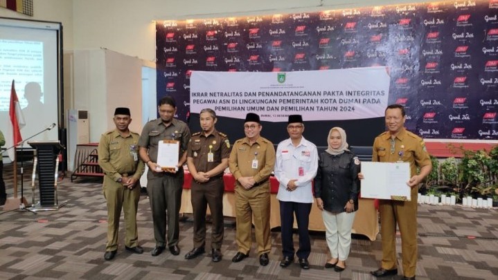 Pemilu 2024, Jauh-jauh Hari ASN Kota Dumai Diingatkan untuk Netral Pemilu 2024, Jauh-jauh Hari ASN Kota Dumai Diingatkan untuk Netral