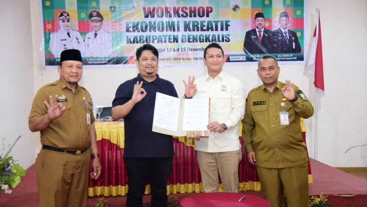 Kreativitas Pelaku UMKM di Bengkalis Minim, Workhsop Ekonomi Kreatif Digelar Kreativitas Pelaku UMKM di Bengkalis Minim, Workhsop Ekonomi Kreatif Digelar
