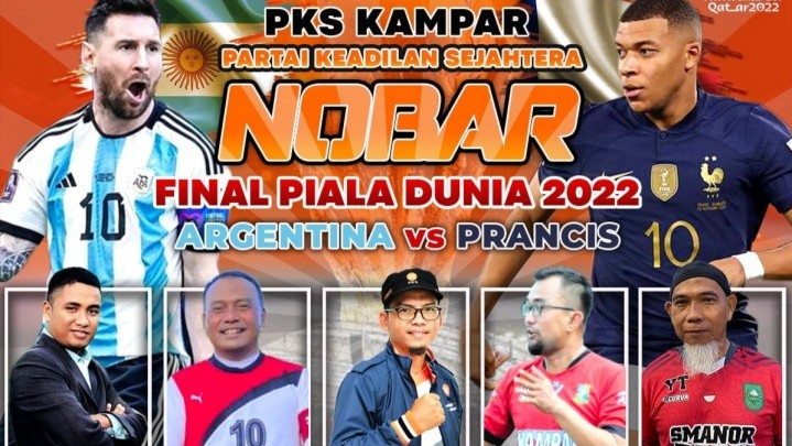 PKS Kampar Gelar Nobar Final Piala Dunia, Ada Hadiah Menarik Bagi yang Beruntung PKS Kampar Gelar Nobar Final Piala Dunia, Ada Hadiah Menarik Bagi yang Beruntung