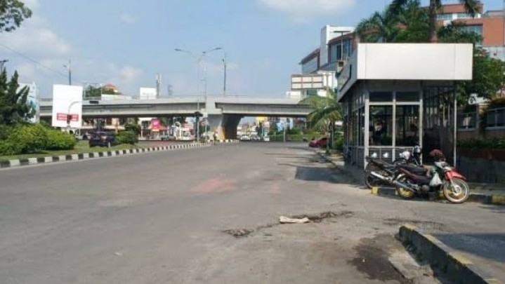 Pemprov Riau akan Perlebar Jalan di Simpang SKA Pekanbaru