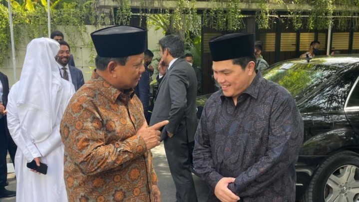 Prabowo Capres dan Erick Thohir Cawapres Hasil dari Musra Relawan Jokowi Lampung