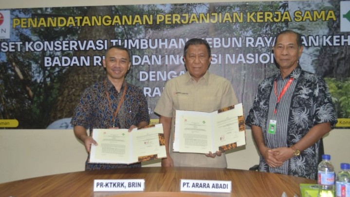 BRIN Sepakati Perjanjian Kerja Sama dengan PT Arara Abadi BRIN Sepakati Perjanjian Kerja Sama dengan PT Arara Abadi