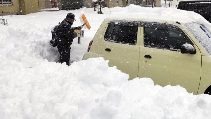 Jepang Dihantam Badai Salju, 17 Orang Meninggal Dunia