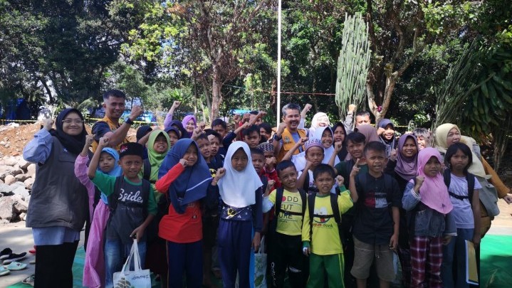 Pramuka Kampar Peduli, Turun Bantu Korban Gempa Cianjur