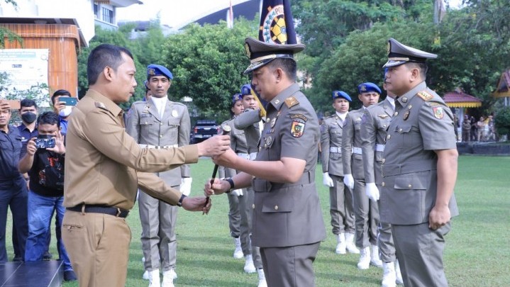 Ini Tiga Tugas Penting Pj Wako Muflihun untuk Kasatpol PP Baru