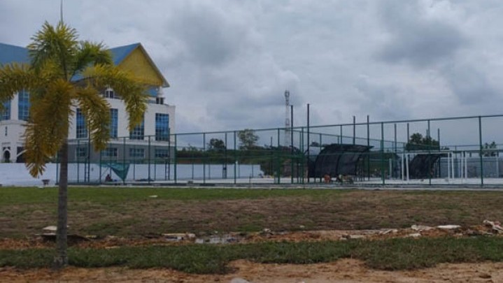 Lapangan Tenis di Perkantoran Wali Kota Tenayan Raya Disebut Juga untuk Masyarakat