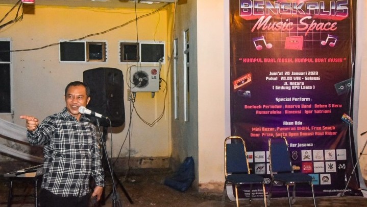 Diresmikan Wabup, Bengkalis Music Space Kini Menggunakan Gedung RPD Diresmikan Wabup, Bengkalis Music Space Kini Menggunakan Gedung RPD