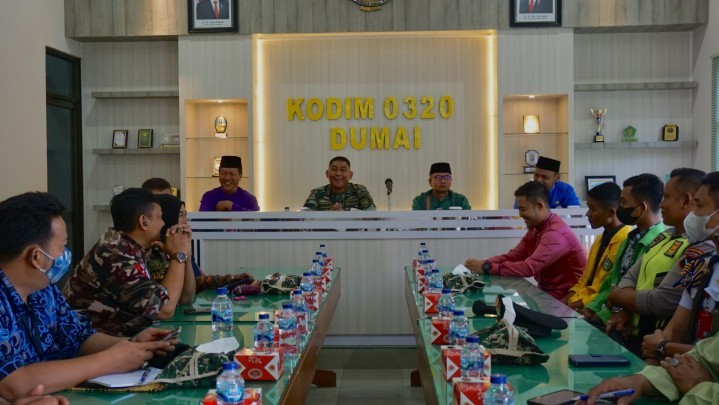 Penerimaan Komcad Matra Darat 2023, Pemko Dumai Diberi Penjelasan