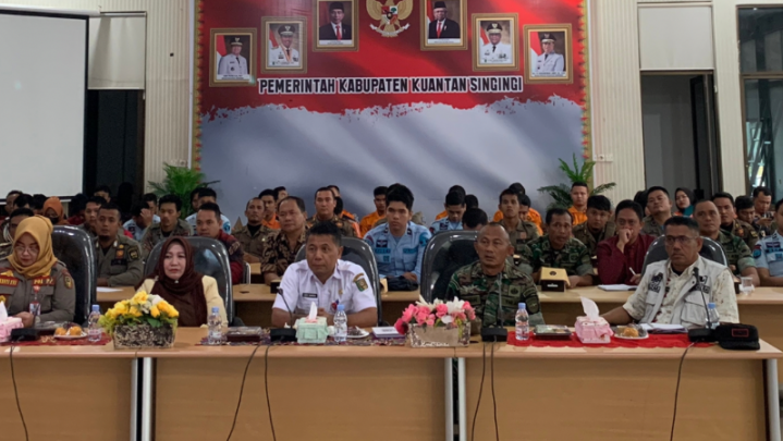 Pemkab Kuansing Fasilitasi Sosialisasi Penerimaan Personel Komcad Matra Darat